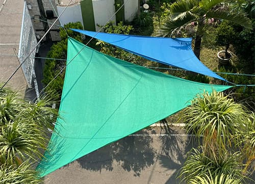 三冠牌RF圓扁針織遮陽網應用實例｜HunkunNET 煥坤