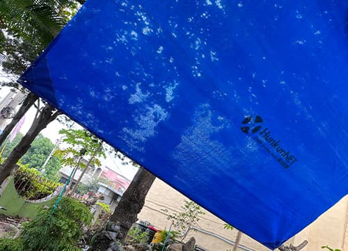 三冠牌RF圓扁針織網遮陽網應用實例｜HunkunNET 煥坤