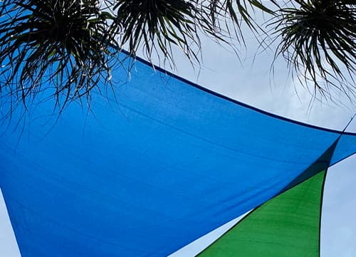 三冠牌RF圓扁防曬針織網應用實例(1)｜HunkunNET 煥坤