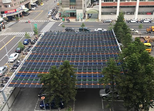 三冠牌RF圓扁防曬針織網應用實例(2)｜HunkunNET 煥坤