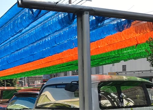 三冠牌TA懸掛式屋頂防曬網應用實例(3)｜HunkunNET 煥坤